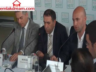 Kale Kent 2'nci etap basın toplantısı - Emlakdream.com