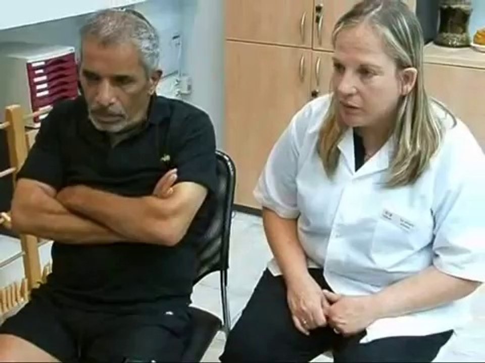 stroke patient leg rehabilitation using LegTutor