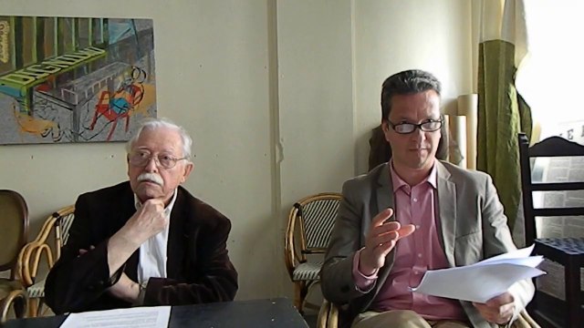 Conférence de presse le 22/05/2014 à propos de l'ex-occupation du Gesu (Bruxelles)