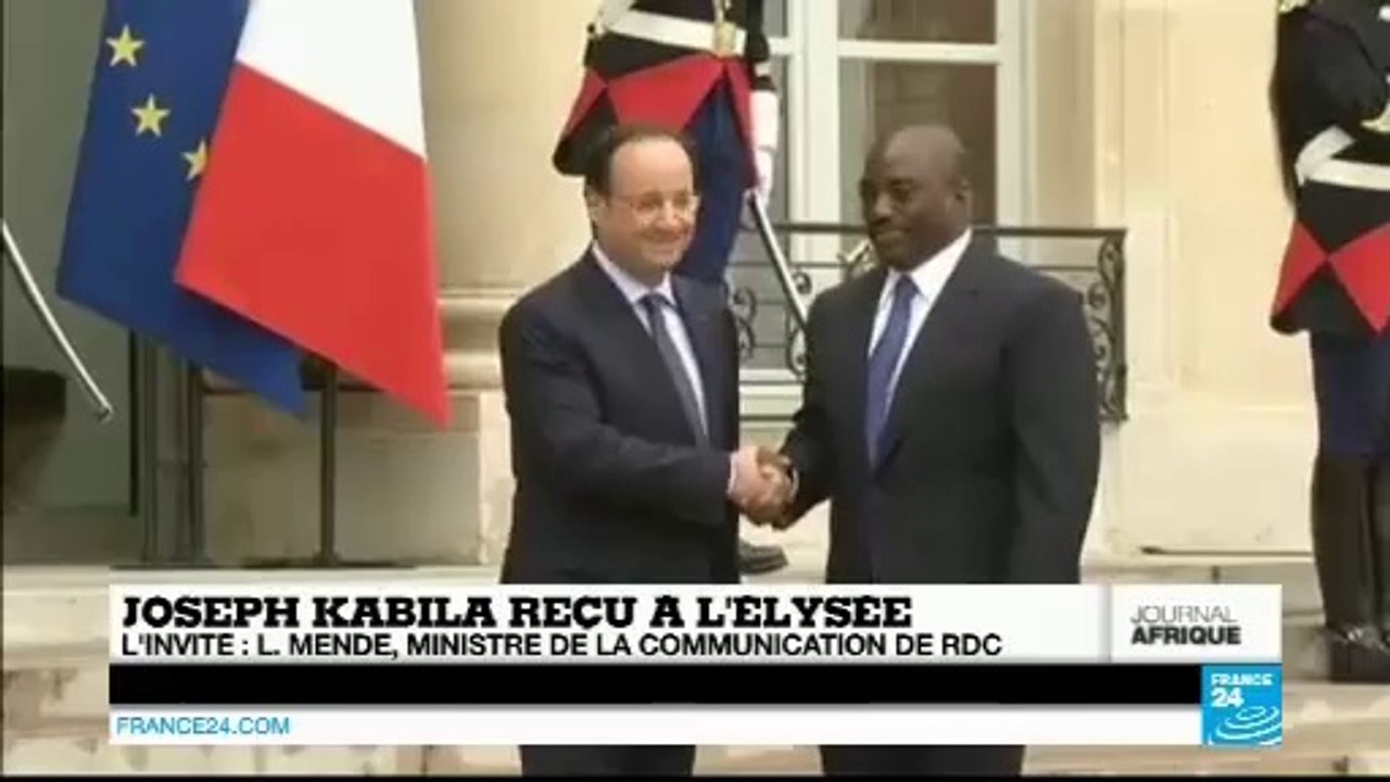 Congo - Visite du Président Kabila à Paris: Lambert Mende sur France 24