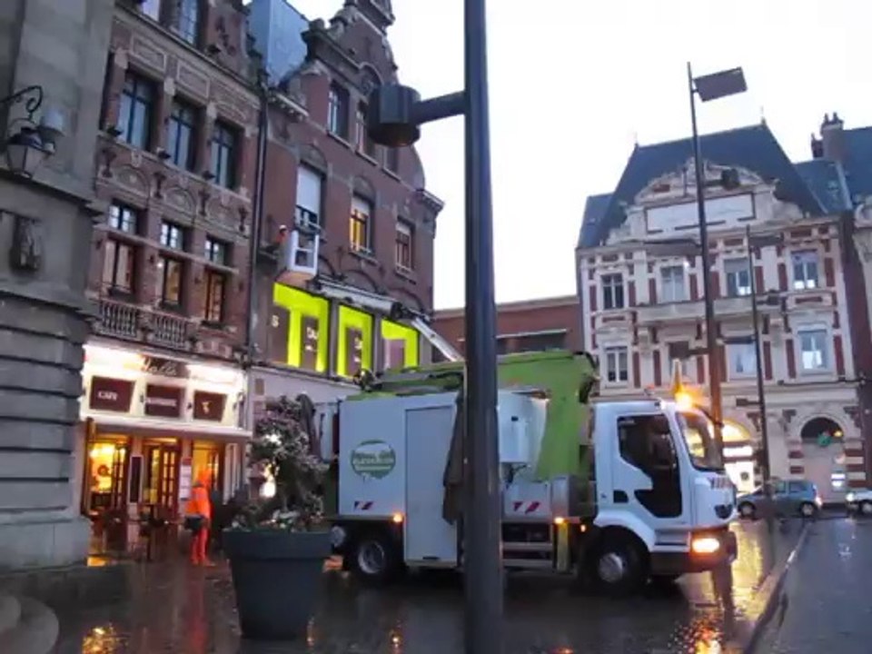 Remise en lumière des façades de la Grand-Place de Béthune