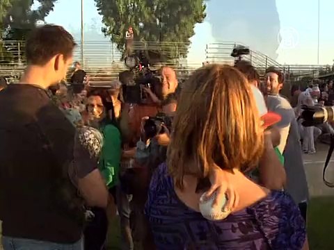 Кошка спасла мальчика от собаки и стала звездой