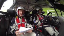Jean-Marie Cuoq au volant de la Citroën C4 WRC au Limousin