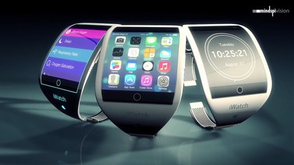 Concept d'une montre iWatch sous iOS 8