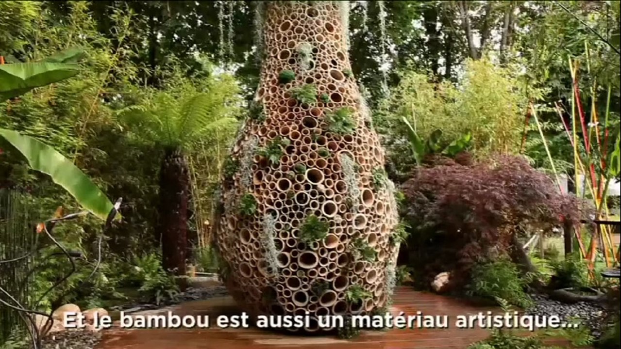 Jardins, Jardin : le bambou se fait utile