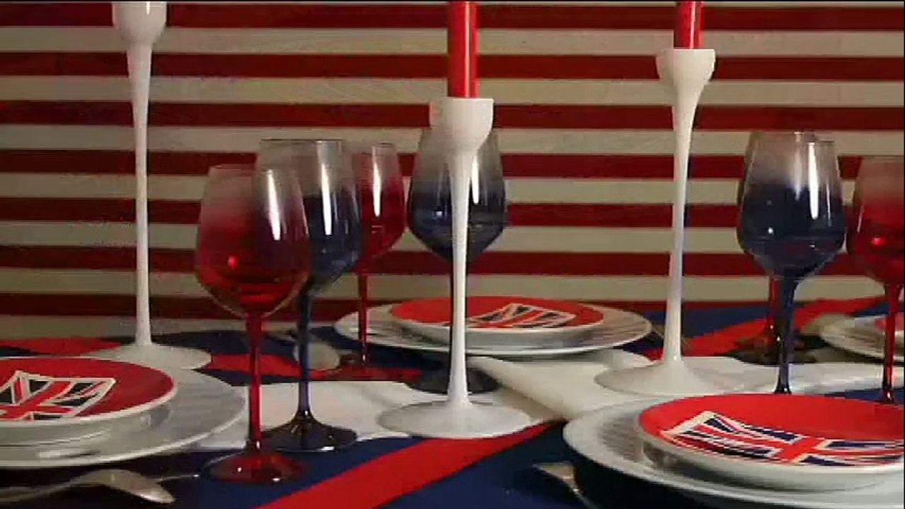 Un décor de table aux accents londoniens