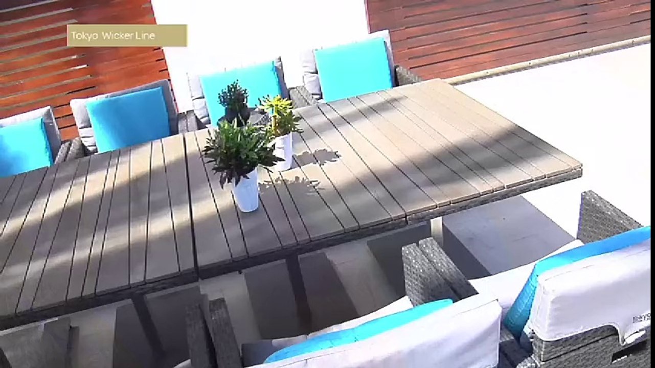 Salon de jardin Tokyo par Carrefour