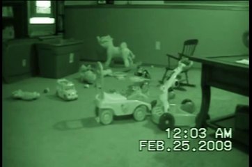 Ghost Children in our Basement Caught on Tape