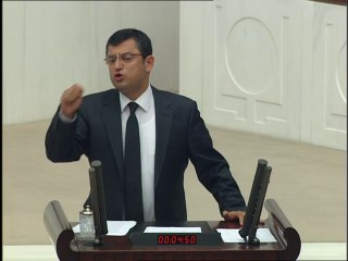 CHP Manisa Mv. Özgür Özel:"Dünyanın hiçbir yerinde Bakanlar, 301 işçi ölünce pişkinlikle parlamentoda oturmaz..! Bu nasıl vicdan?"