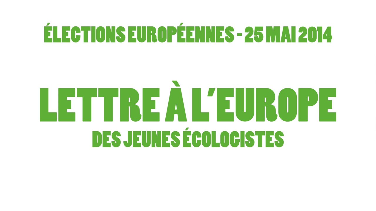 Lettre à l'Europe