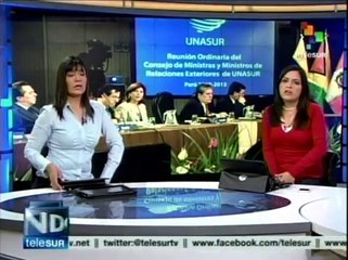 Unasur debate tema de la integración económica en la región