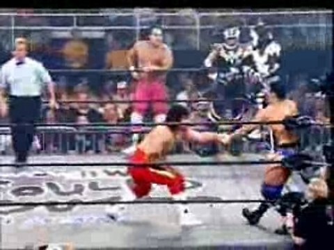 WCW Souled Out 1998-4 Man Lucha Libre