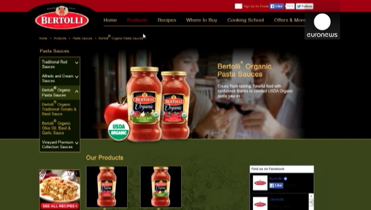 Unilever vend ses sauces pour pâtes en Amérique du nord.