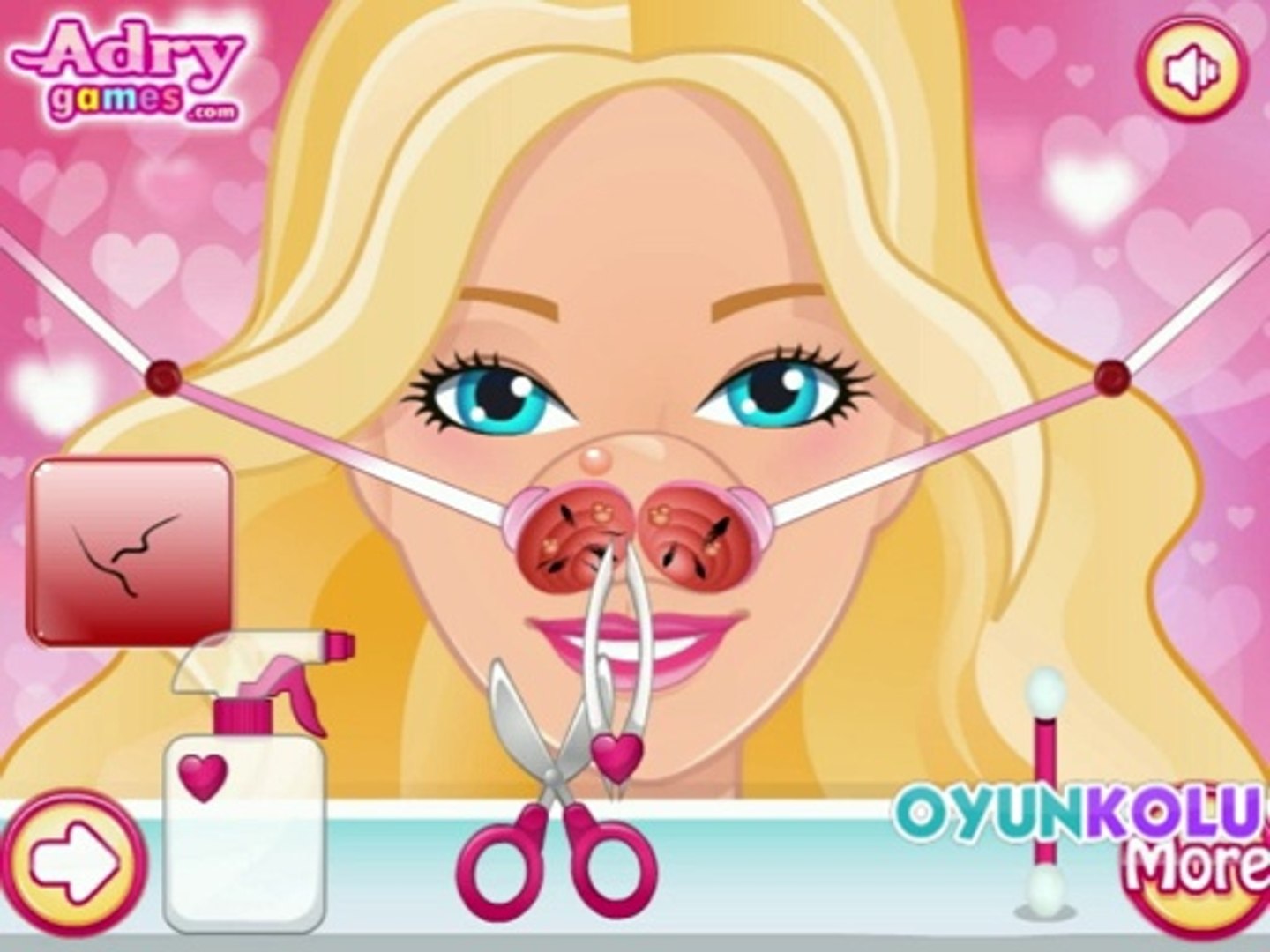 Barbie Burun Ameliyatı Oyunu Oynama Videosu - Dailymotion Video