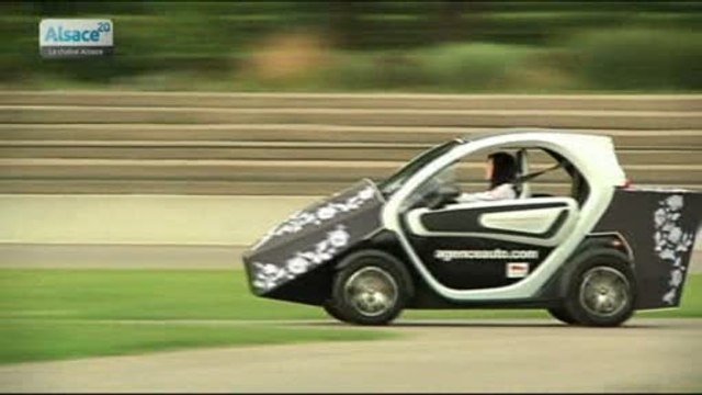 Un drôle de prototype à la Cité de l'Automobile à Mulhouse