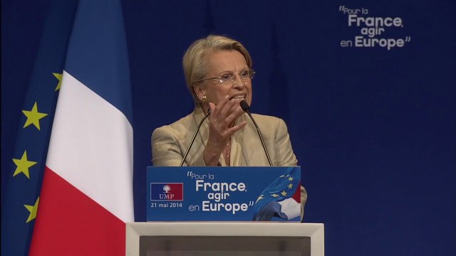 Européennes : Meeting National - Michèle Alliot-Marie