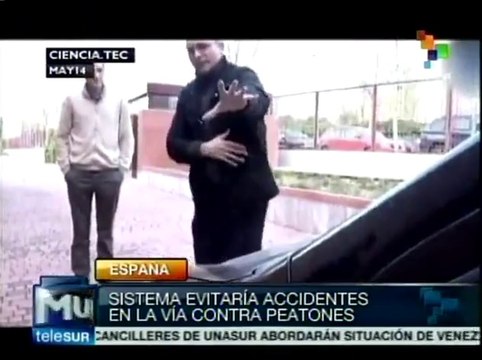 España: crean sistema que detecta a peatones desde los autos