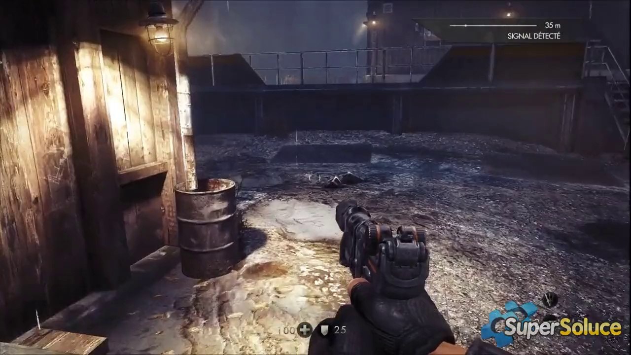 Soluce Wolfenstein : The New  Order - Les objets du chapitre 3