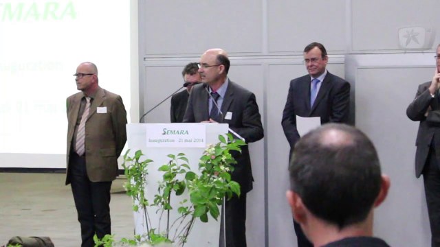 Inauguration de l'usine SEMARA
