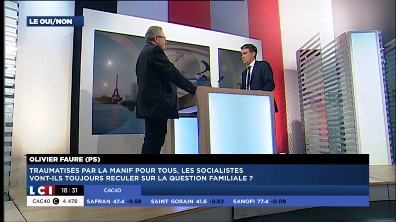 22/05/2014 Olivier Faure dans le Oui/non de LCI