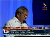 Dice Lula que Suramérica debe ir unida a las negociaciones globales