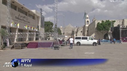 Bethléem s'apprête pour accueillir le pape François