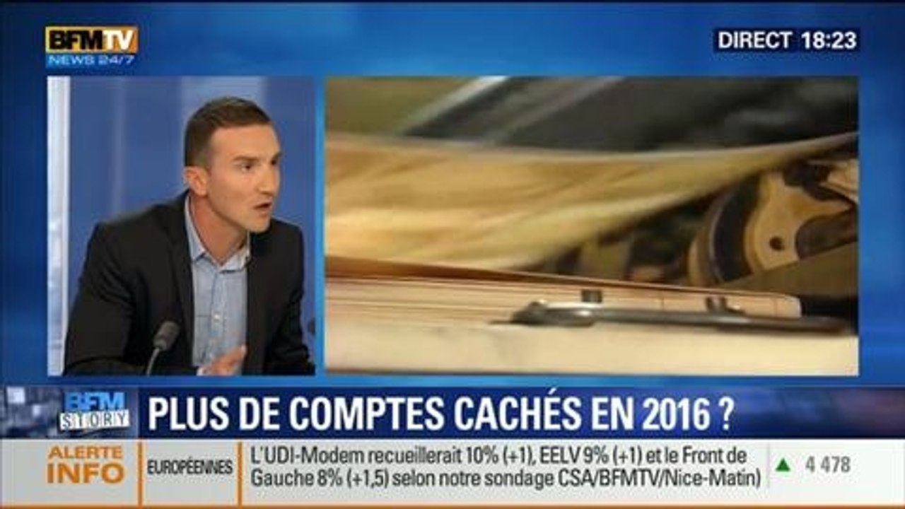 BFM Story: Michel Sapin souhaite qu'il n'y ait plus de comptes cachés en Suisse d'ici 2016 ? - 22/05