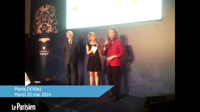 Prix de Diane 2014. Julien Doré se réconcilie avec les chevaux !