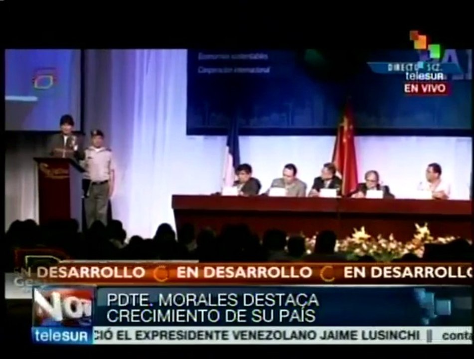 Evo Morales exige respeto a los derechos de la Madre Tierra
