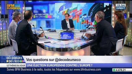 Une élection européenne contre l’Europe ?, dans Les Décodeurs de l'éco – 22/05 3/5