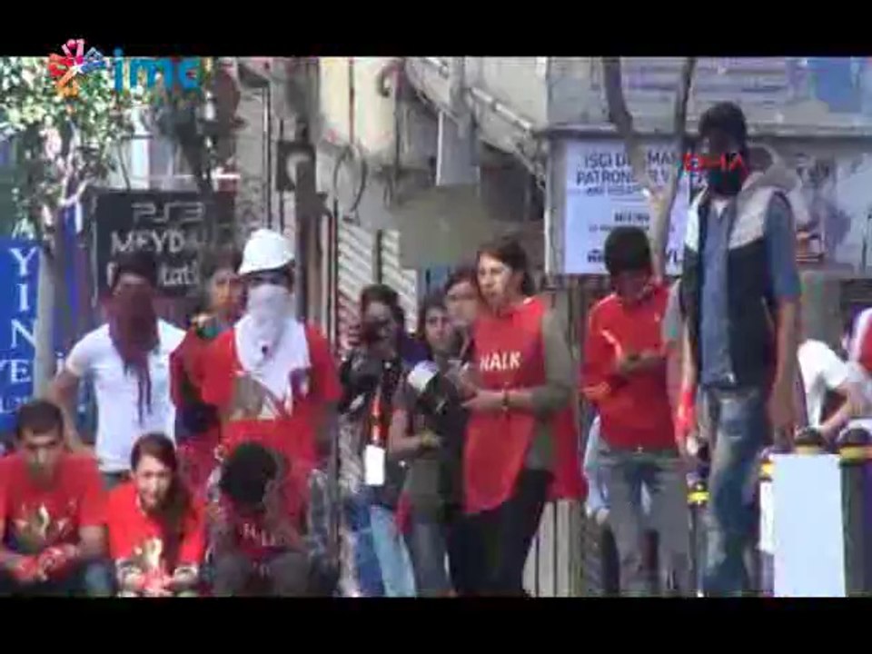 Okmeydanı'nda polis müdahalesi devam ediyor