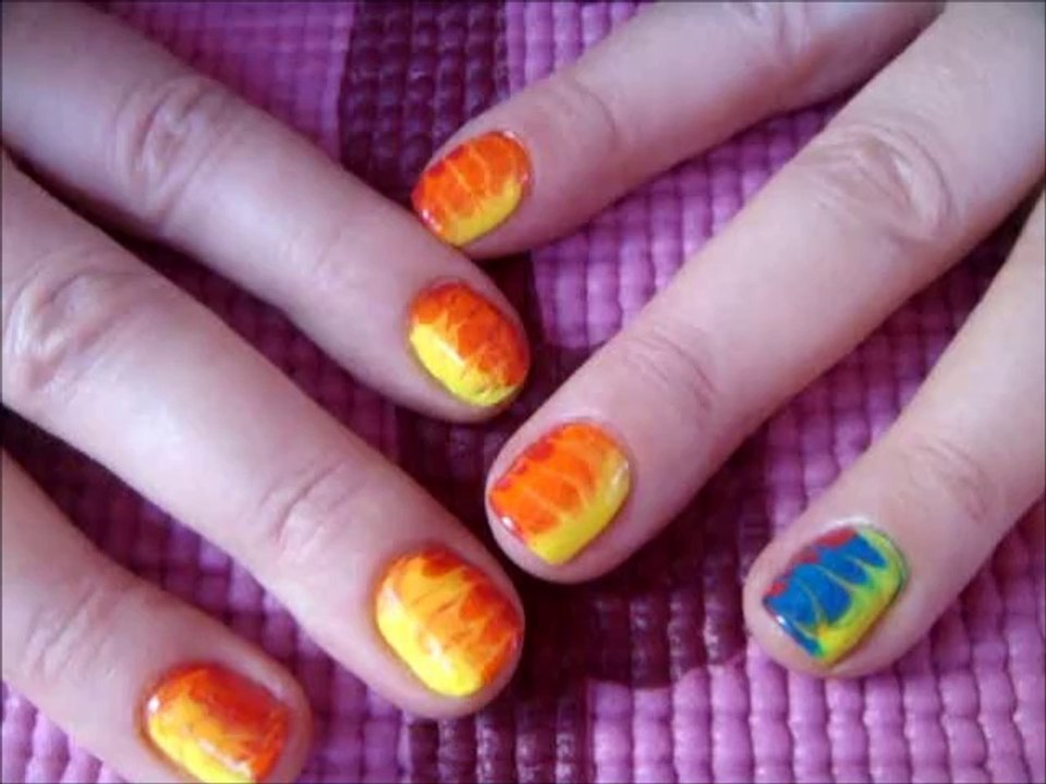 Nails art facile Technique du Millefeuille tutoriel