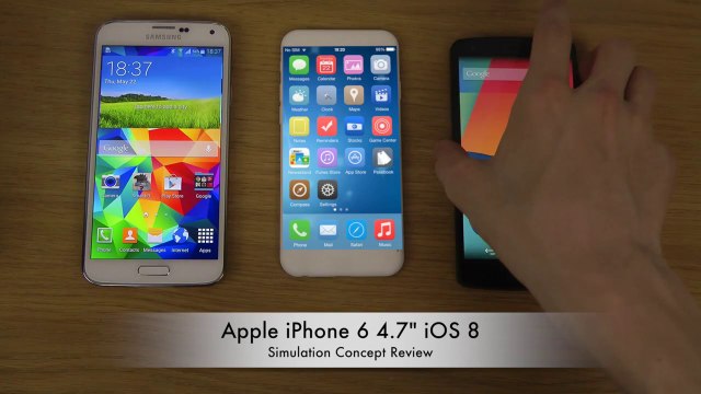Apple iPhone 6 4.7 iOS 8 - Simulation Concept Review