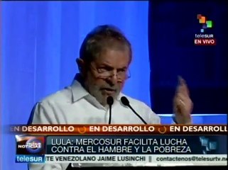 Derrotamos al ALCA, recuerda Lula y elogia ALBA y Mercosur