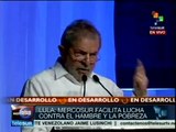 Derrotamos al ALCA, recuerda Lula y elogia ALBA y Mercosur