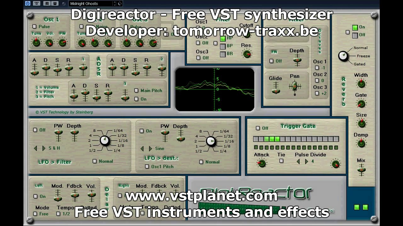 VSTi free - Digireactor synth - vstplanet.com