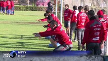 Chilean football squad starts training for 2014 World Cup