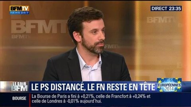 Le Soir BFM: Européennes: Entre le FN et l'UMP, le suspense reste entier - 22/05 5/5