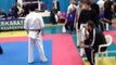 Karate match over in just THREE SECONDS after brutal spinning kick KO's