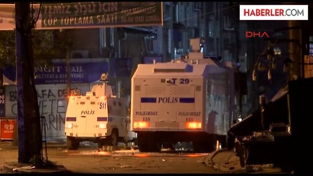 Okmeydanı'nda Gerginlik Gece de Devam Etti