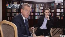 Snowden Sits Down With Brian Williams For NBC Interview