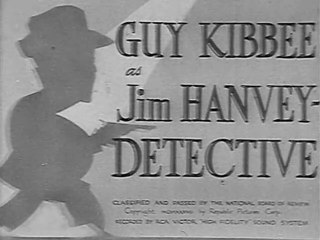 Jim Hanvey Detective (1937) Guy Kibbee