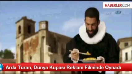 Arda Turan, Dünya Kupası Reklam Filminde Oynadı