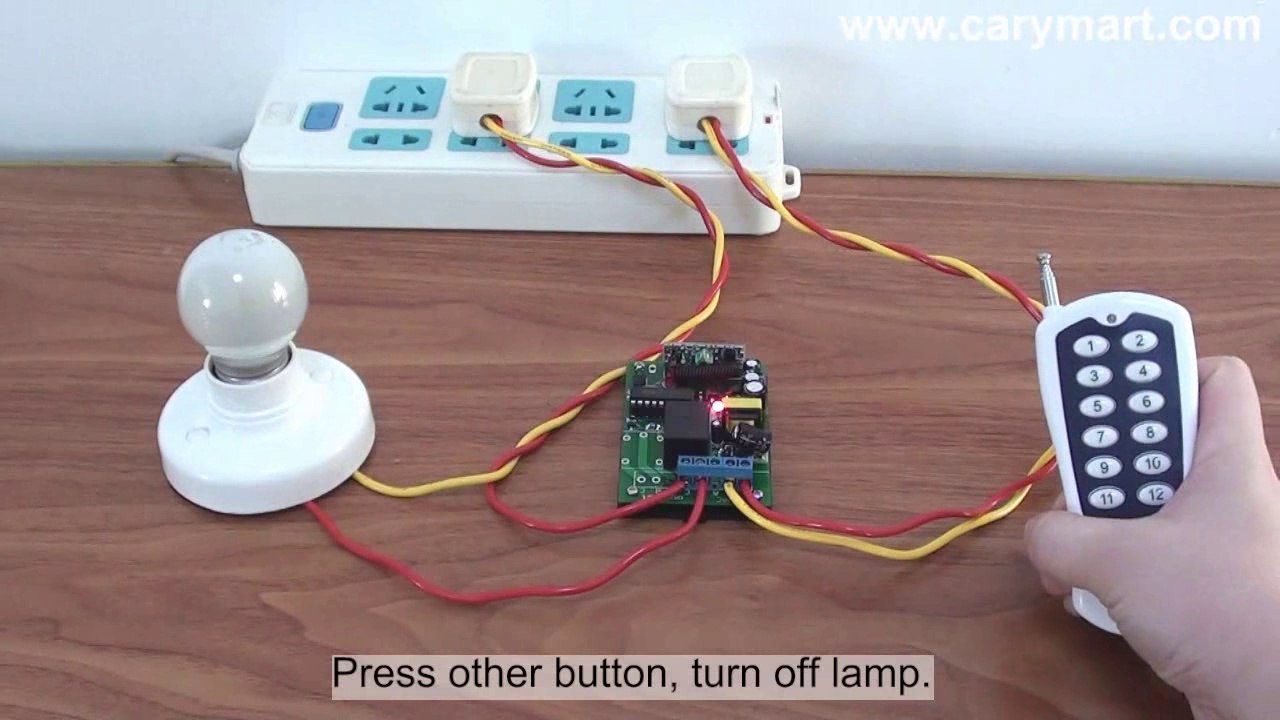 AC Remote Controller Remote Controls AC Lamp(On to Many Series)