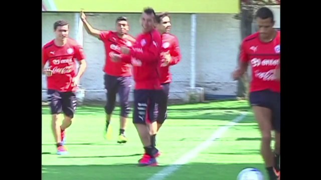 Falcao, Suárez y Vidal entre algodones