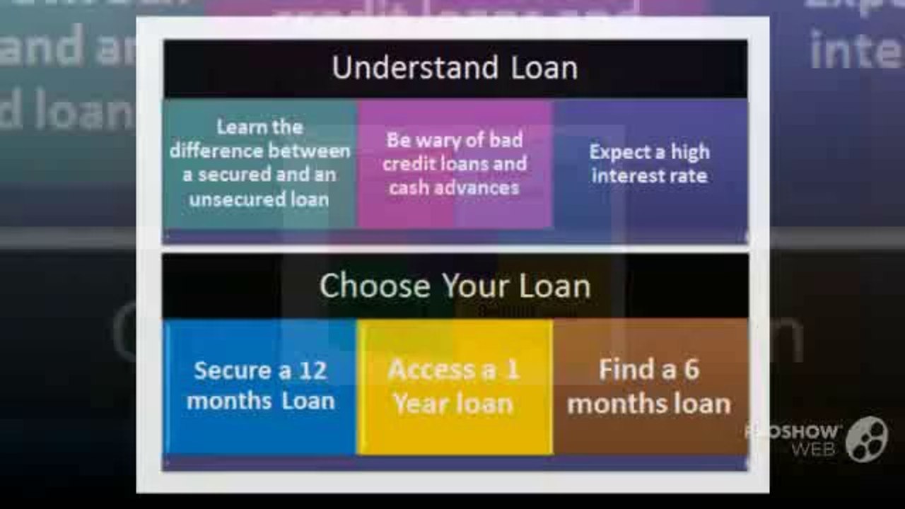 How To Get A Loan Even With Bad Credit