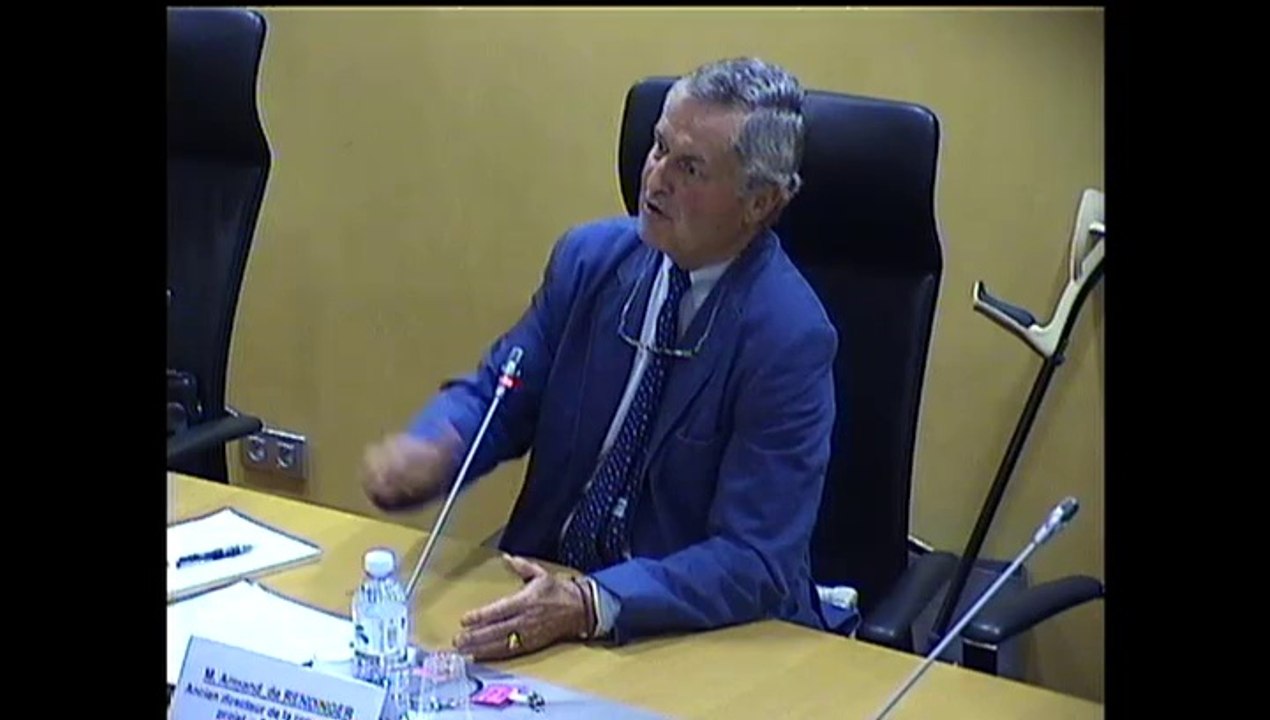 Audition de M. Armand de Rendinger, Paris 2012 - Mercredi 21 Mai 2014