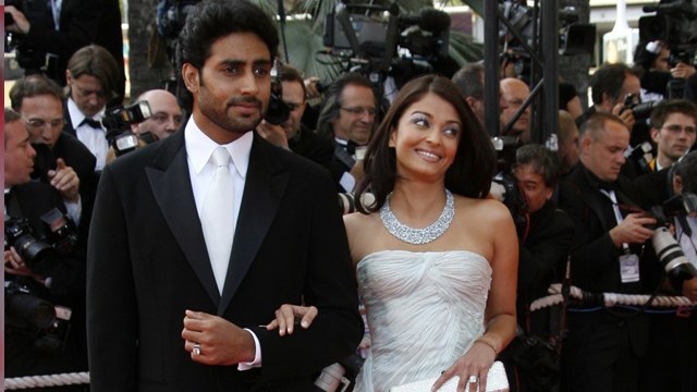 Abhishek Goes Sleepless Over Wife Aishwarya's Cannes Look