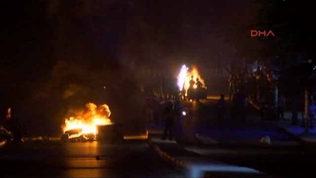 Gazi Mahallesi'nde gergin gece