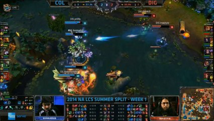 LCS NA W1D1 Game 4 COL vs DIG
